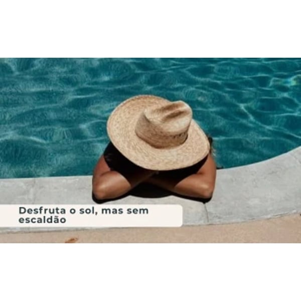 Desfruta o sol, mas sem escaldão!