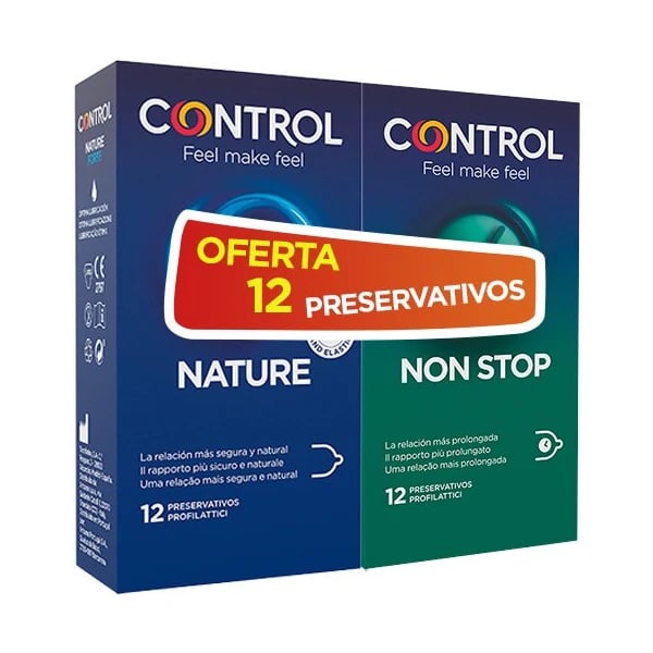 Control Nature 12 Preservativos oferta Non Stop 12 Preservativos 6037986.webp