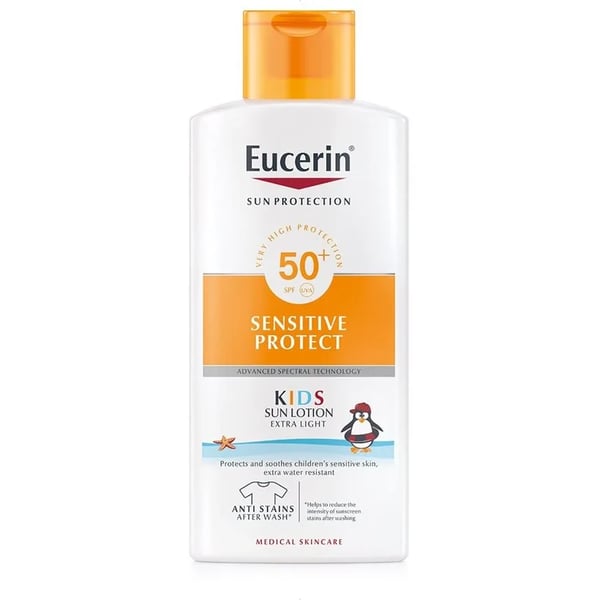 Eucerin Sunkids Sensitive Loção SPF50+ 400 ml 6050898.webp