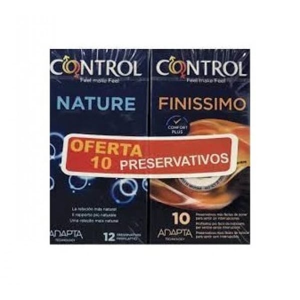 Control Nature Preservativo 12 Unidade(s) com Oferta de Hot Passion Preservativo 10 Unidade(s)