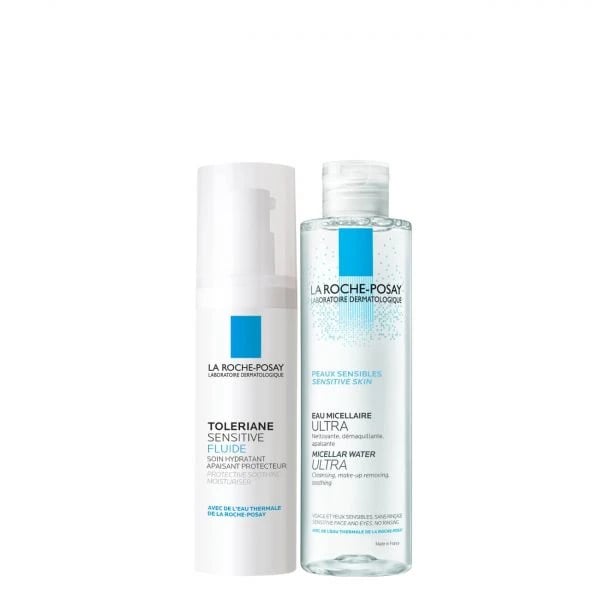 La Roche-Posay Toleriane Sensitive Fluido protetor calmante pele sensível 40 ml com Oferta de Água micelar 1 Unidade(s) 7241737.webp