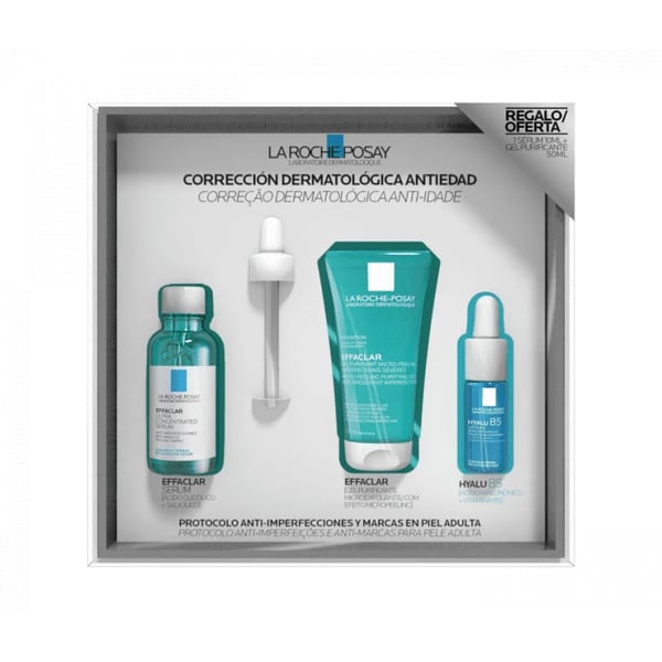 La Roche-Posay Coffret Effaclar Sérum Ultraconcentrado 30 ml Oferta Gel Purificante 50 ml + Hyalu B5 Sérum 10 ml 7253864.webp