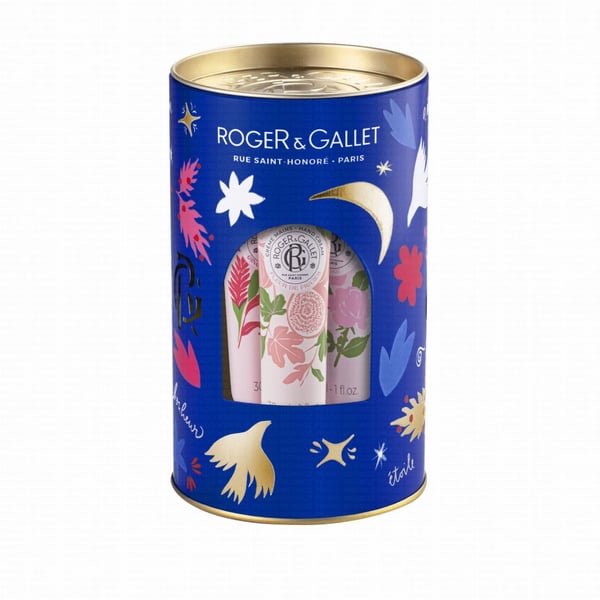 Roger & Gallet Coffret Fleur de Figuier + Gingembre Rouge + Rose Creme Mãos 3 unidades 30 ml 7494237.webp