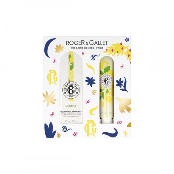 Roger&Gallet Coffret Cédrat Água Perfumada 30 ml oferta Creme Mãos 30 ml 7494286.webp