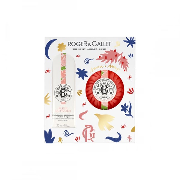 Roger & Gallet Coffret Fleur de Figuier Água Perfumada 30 ml oferta Sabonete 100 gr 7494310.webp