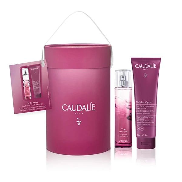 Caudalie Coffret Thé des Vignes Eau Fraîche 100 ml Oferta Cuidado Corporal Nutritivo Hialurónico 150 ml 9005-2812-1A_XMAS_TDV_BOX.webp