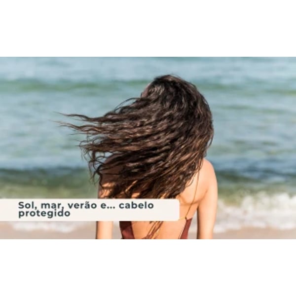 Sol, mar, verão e ... cabelo protegido!