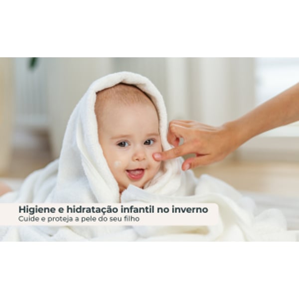 Higiene e hidratação infantil no inverno