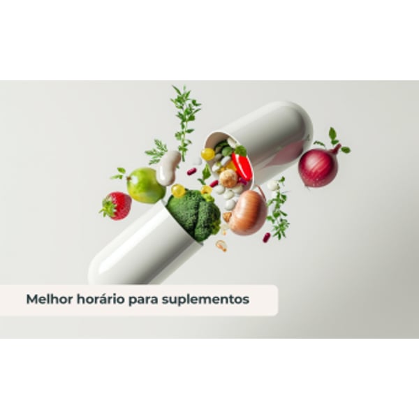 A melhor hora para tomar os seus suplementos