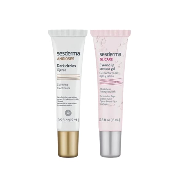 Sesderma Pack Redutor de Olheiras Glicare Gel 15ml + Angioses Gel 15ml