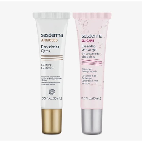 Sesderma Pack Redutor de Olheiras Glicare Gel 15ml + Angioses Gel 15ml