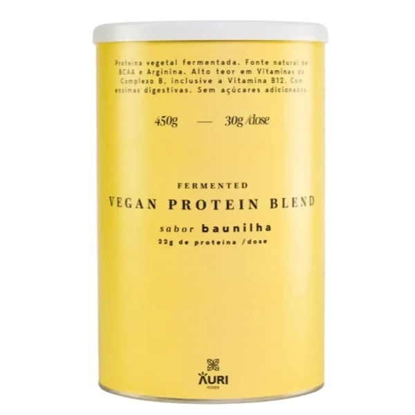 AuriFoods Proteína Vegan Baunilha 450 g
