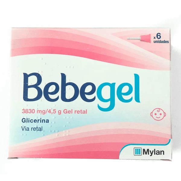 Bebegel, 3830 mg/4,5 g x 6 gel rectal bisnaga