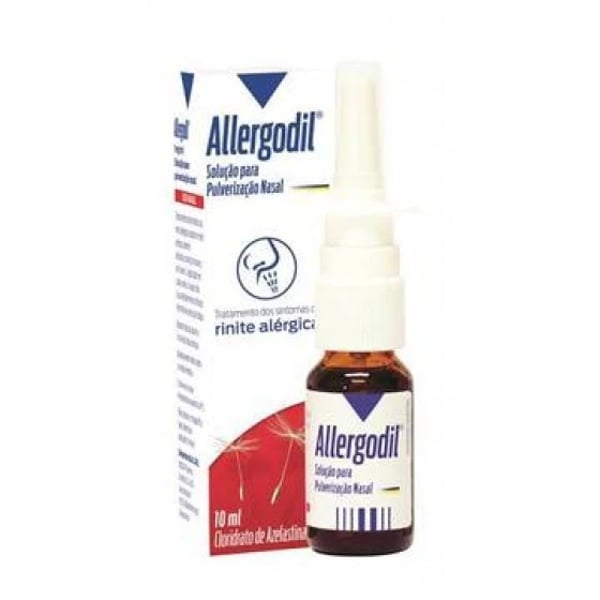 Allergodil, 1 mg/ml Solução Pulverização 10 ml 