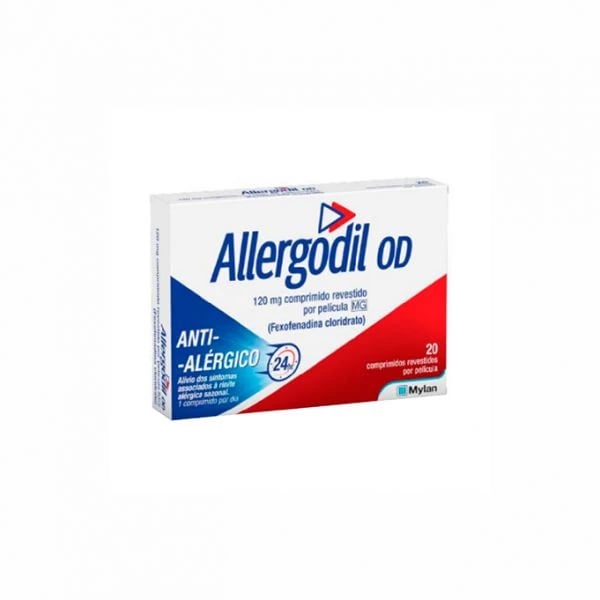 Allergodil OD MG 120 mg Blister Comprimidos Revestidos Por Película x 20 