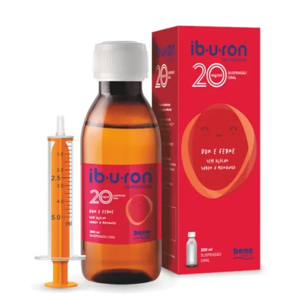 Ib-u-ron 20 mg/ml Suspensão Oral 200 ml