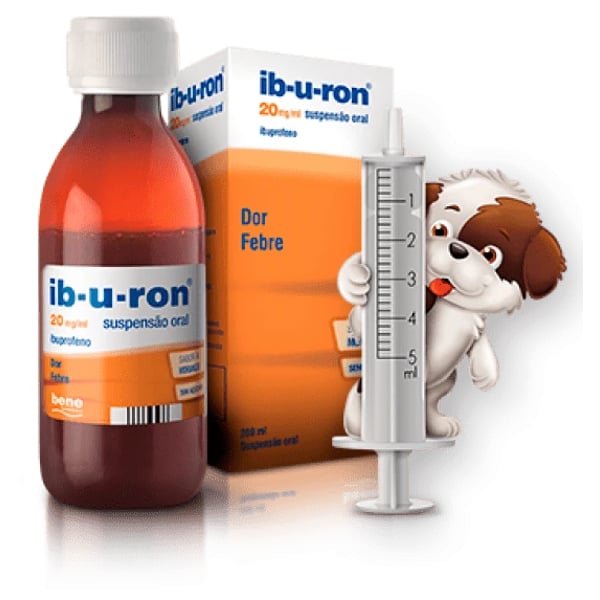 Ib-u-ron 20 mg/ml Suspensão Oral 200 ml
