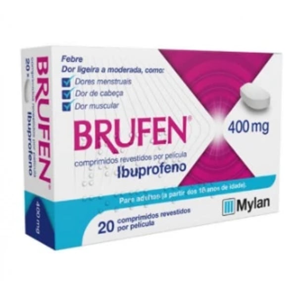 Brufen 400 mg 20 Comprimidos Revestidos