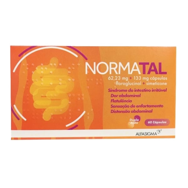 Normatal 62,23/133 mg 60 Cápsulas