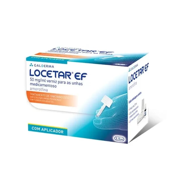 Locetar EF 50 mg/ml Verniz 2,5 ml