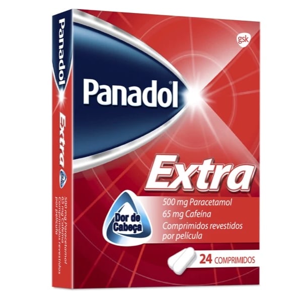 Panadol Extra 500/65 mg x 24 Comprimidos Revestidos