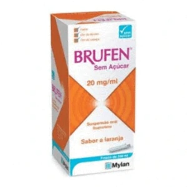 Brufen Sem Açúcar 20 mg/ml Suspensão Oral 200 ml