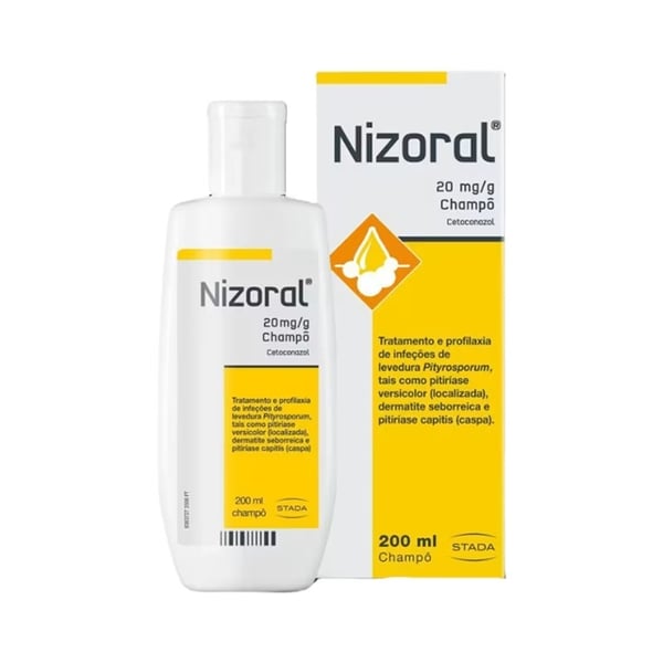 Nizoral , 20 mg/g Frasco 200 ml Champô