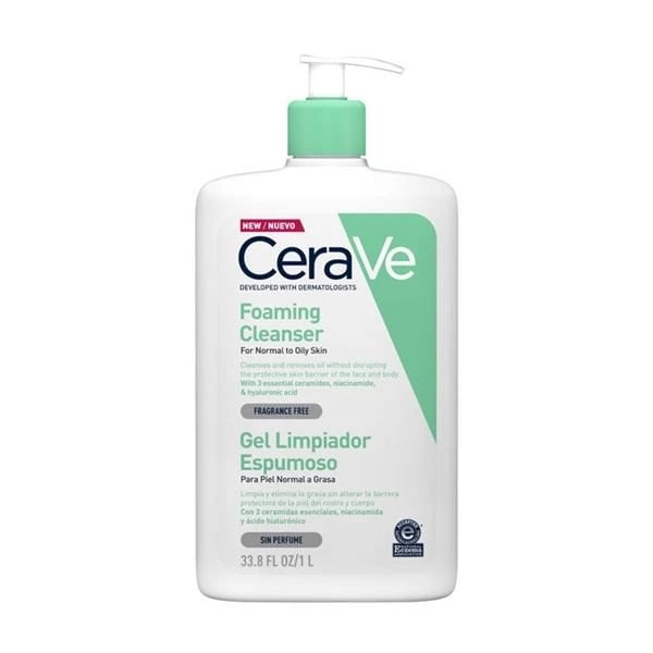Cerave Cleanser Espuma Limp Facial 1000ml