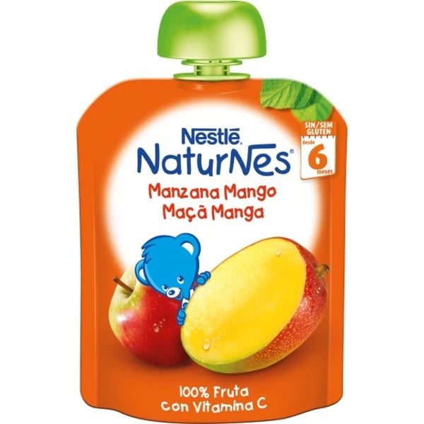 Nestlé Naturnes Maca Manga 90g 6M