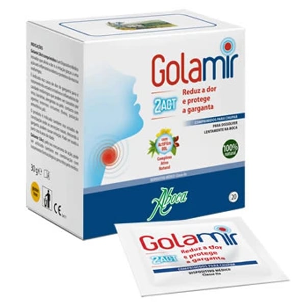 Golamir 2act 20 Comprimidos Chupar