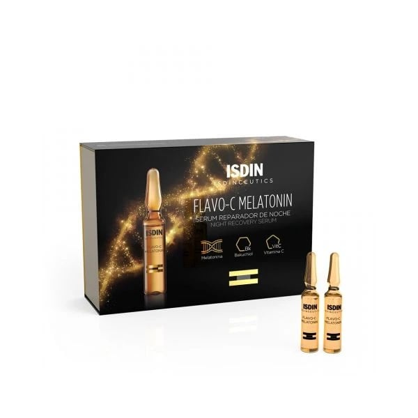 Isdinceutics <mark>F</mark>lavo-C Melatonin Ampola Sérum 2 ml X 30
