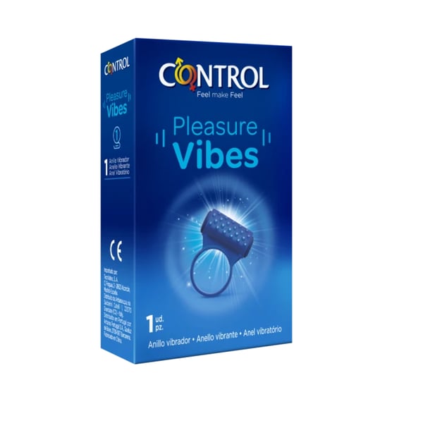 Control Pleasure Vibes Anel Vibratório