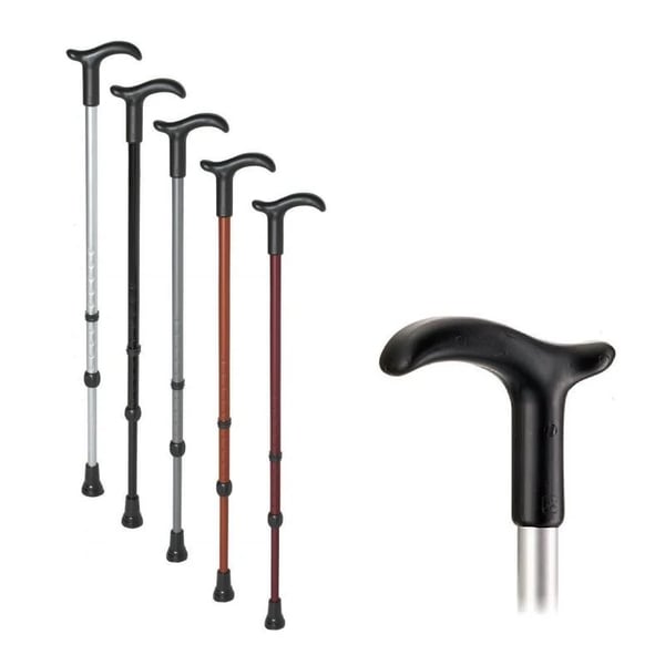 Rebotec Bengala Alumínio Simplex Punho Fritz Preto