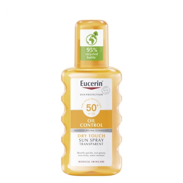 Eucerin Sunbody Sensitive Protect <mark>Spray</mark> Transparente SPF50+ 200 ml  