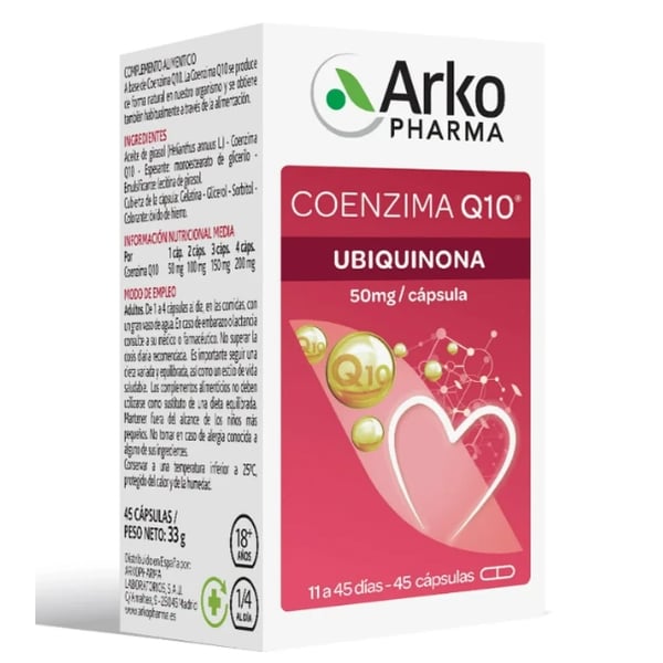 Arkopharma Coenzima Q10 Caps X45