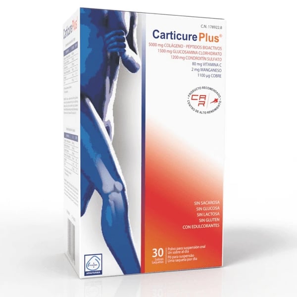Carticure Plus 30 saquetas pó solução oral