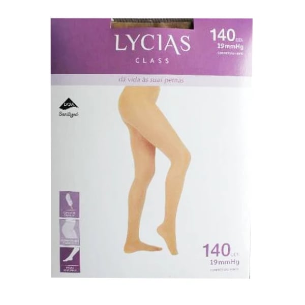 Lycias 2001424300 Class Meia 140 Tamanho 4 Nude