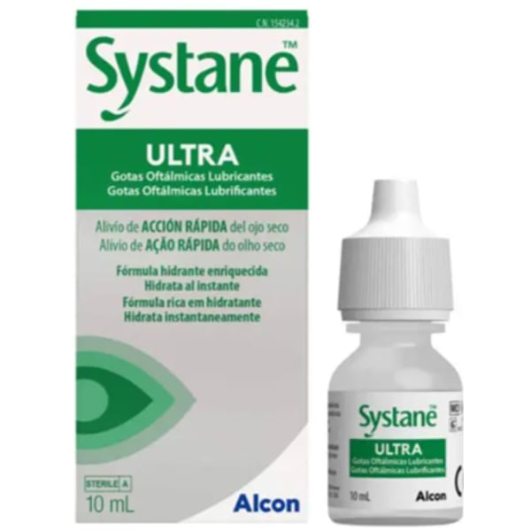 Systane Ultra Solução Oftálmica Lubrificante 10 ml
