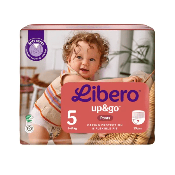 Libero Up Go Fralda T5 9/14 Kg x 20 unidades