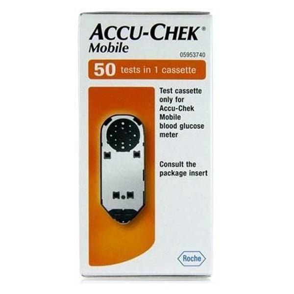Accu-Chek Mobl Pl Tira Sangue Glic X 50