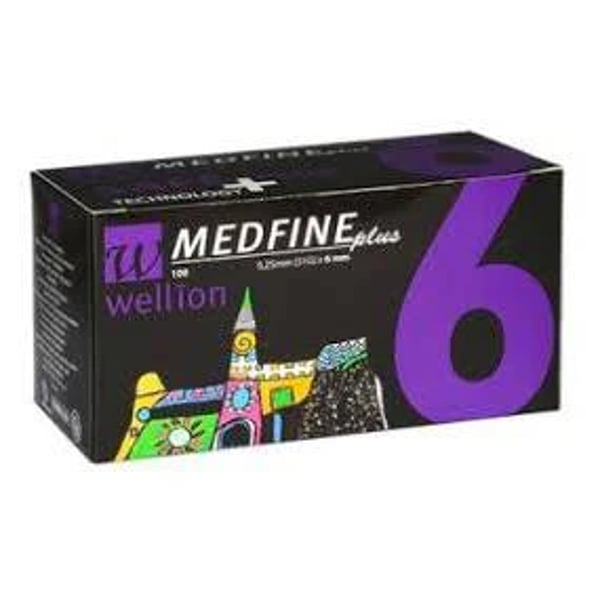 Wellion Medfin Pl Ag  6 Mm X 100