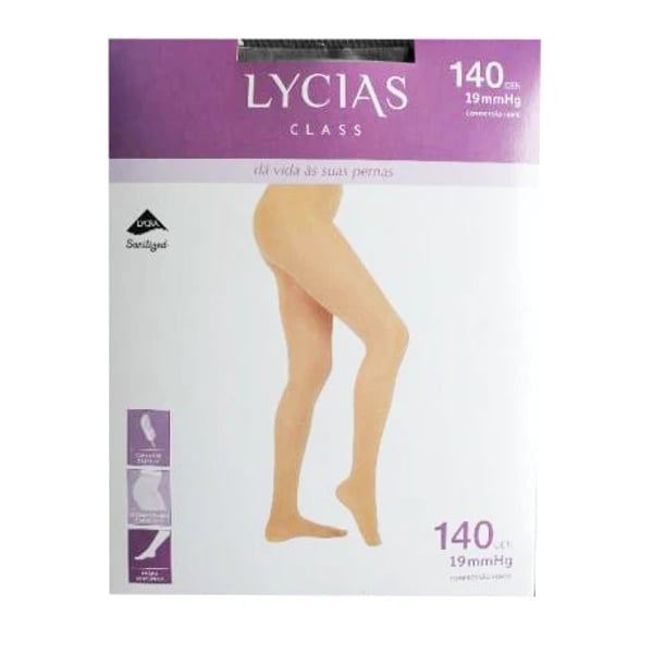 Lycias 2001423700 Class Collant 140 Tamanho 3 Preto