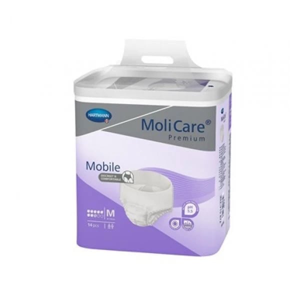 Molicare Mobile 8 Gotas Cueca Tamanho M X 14