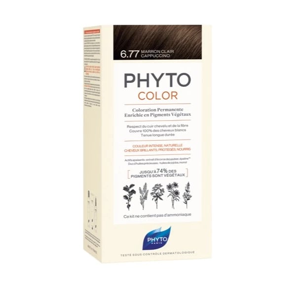 Phytocolor Cor 6.77 Marron Claro Cappucino 