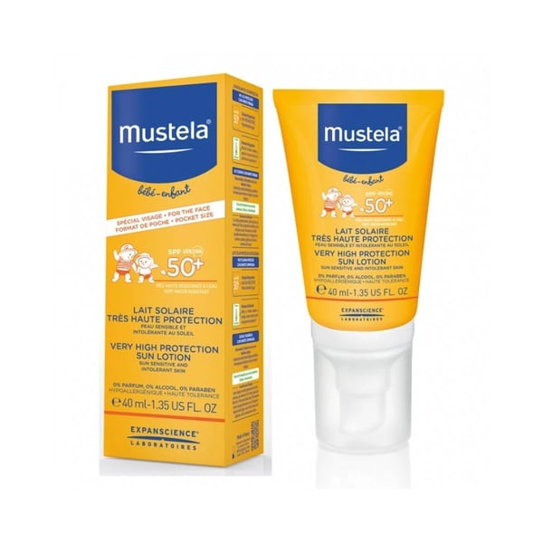 Mustela Leite Solar SPF50+ 40 ml
