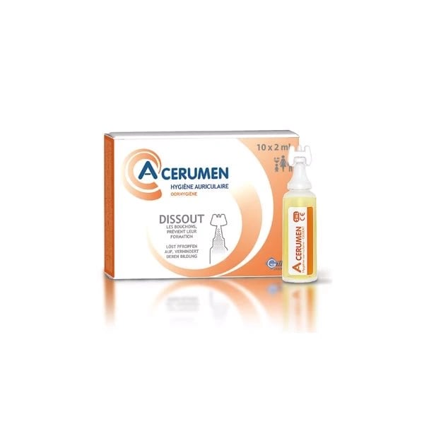 A-Cerumen Solução Unidose 2ml X10 unidades