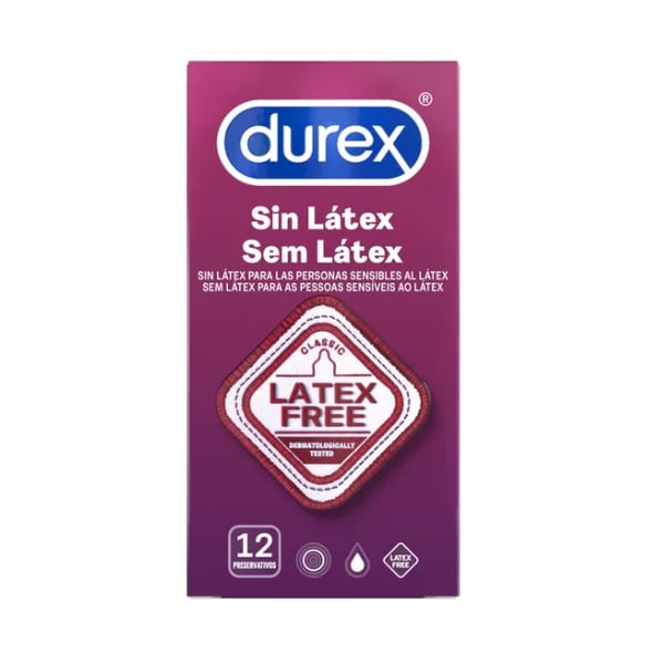 Durex Preservativos Sem Latex 12 unidades