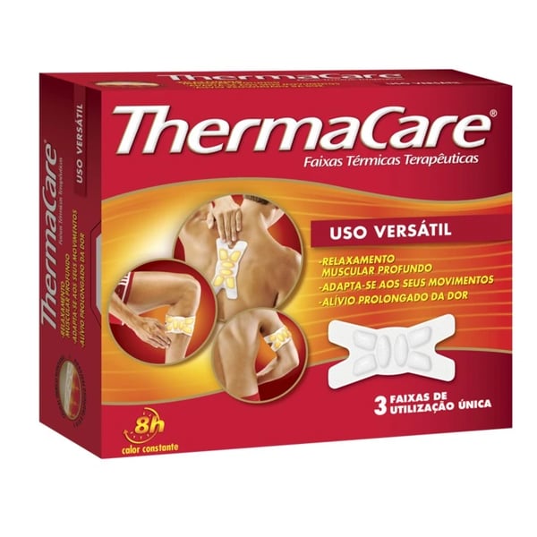 Thermacare Versat Faixa Térmica Terapeutica x 3