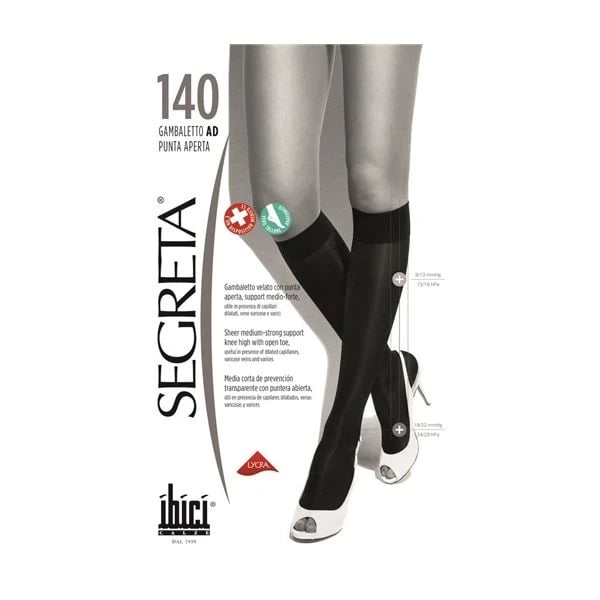 Ibici Segreta 140 Meia Ad Punt Apert C36 T3