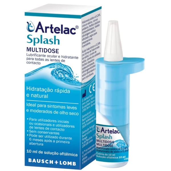 Artelac Splash Multidose Colírio 10 ml